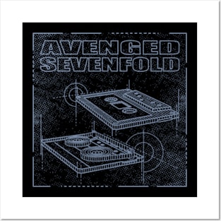 Avenged Sevenfold Technical Drawing Posters and Art